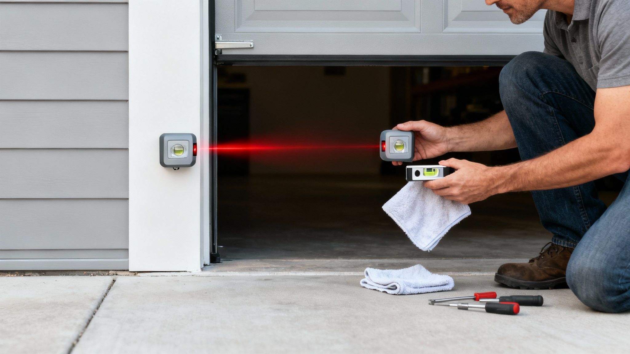 How to Align Garage Door Sensors: A Simple Guide for Homeowners